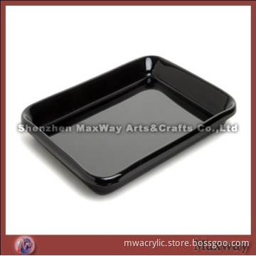 Black High-quality Acrylic Fruit Tray